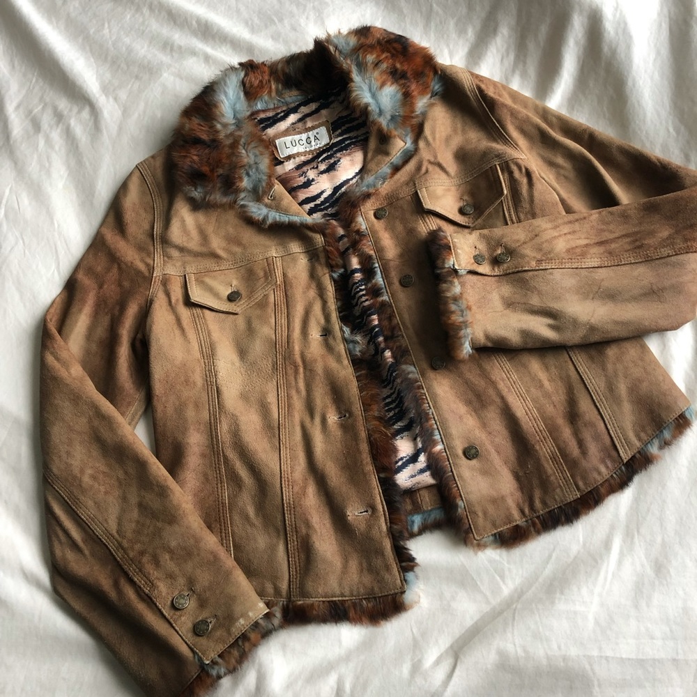 LUCCA Exclusive Genuine Leather Jacket